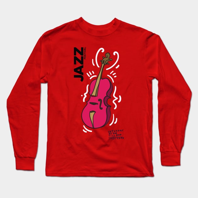 Jazz festival Long Sleeve T-Shirt by Music Lover